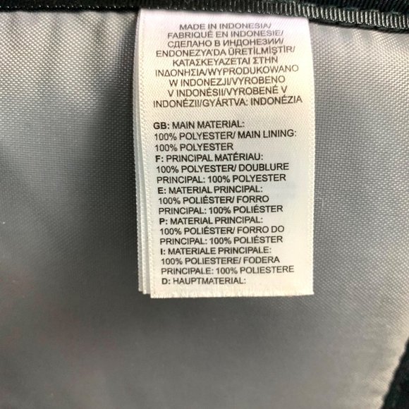 North Face Jester Backpack UA Alabama Athletes Laptop Sleeve 2 Handles Gray - Picture 14 of 15